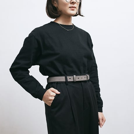 SLIP ON BELT - WIDE GRY