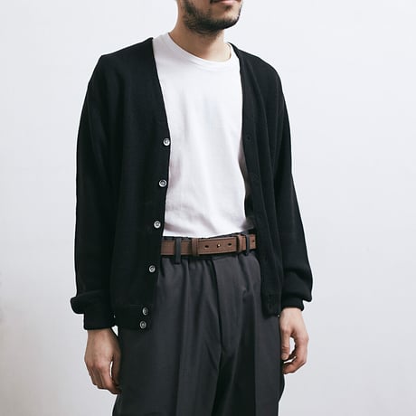 SLIP ON BELT - WIDE BRN