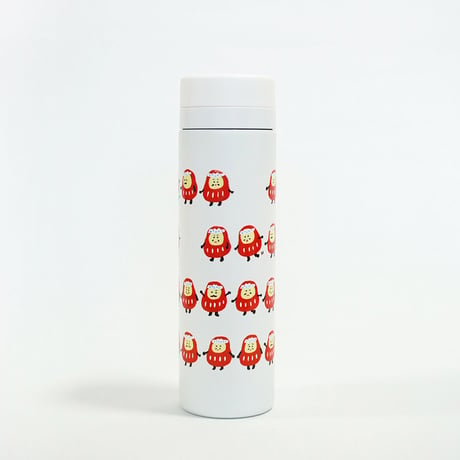 神明さんのだるま行列 サーモステンレスボトル（300ml）