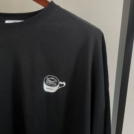 【coffeeプリント】shigeccoカフェビッグシルエットロンT