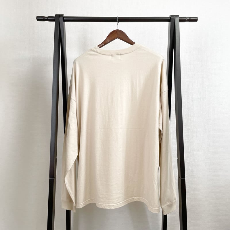 coffeeプリント】shigeccoカフェビッグシルエットロンT coffeeプリント】shigeccoカフェビッグシルエットロンT