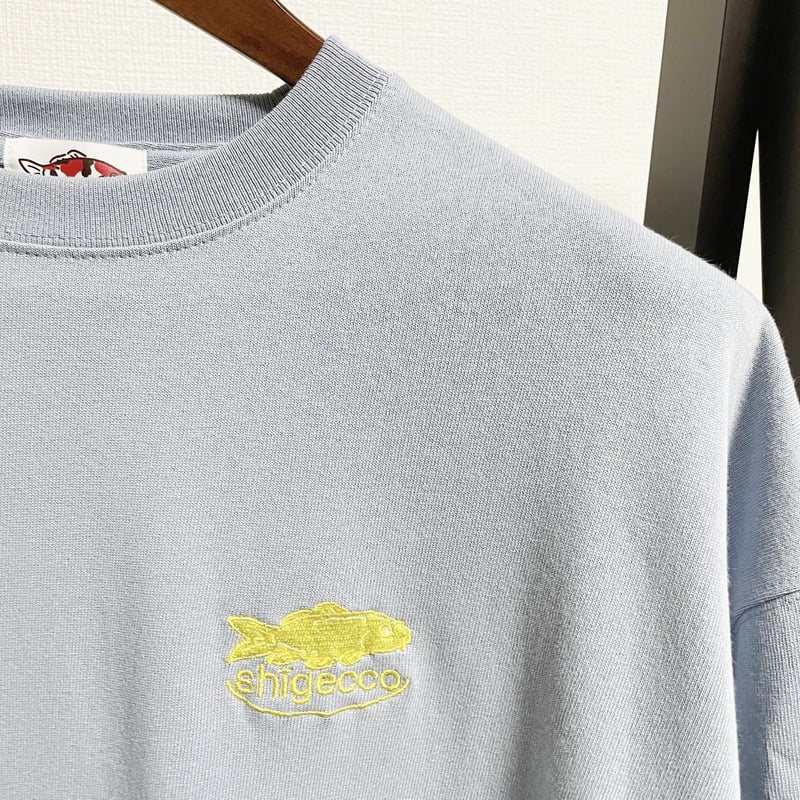 金鯉刺繍】ヘビーウェイトビッグシルエットTシャツ | shigecco 金鯉刺繍】ヘビーウェイトビッグシルエットTシャツ | shigecco