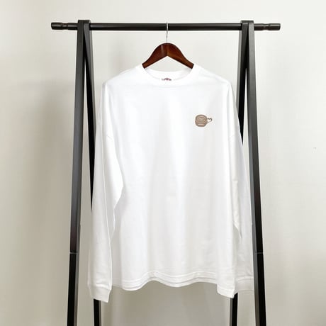 【coffeeプリント】shigeccoカフェビッグシルエットロンT