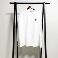 【ハート刺繍】ビッグシルエットロンT