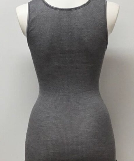 【MORETTA】№5307シルクウール リブ編みタンクトップ