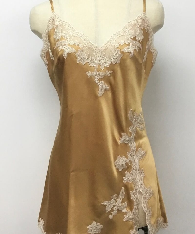 Marjolaine〗シルクフランス製レース付きスリップ | Boutiquescene