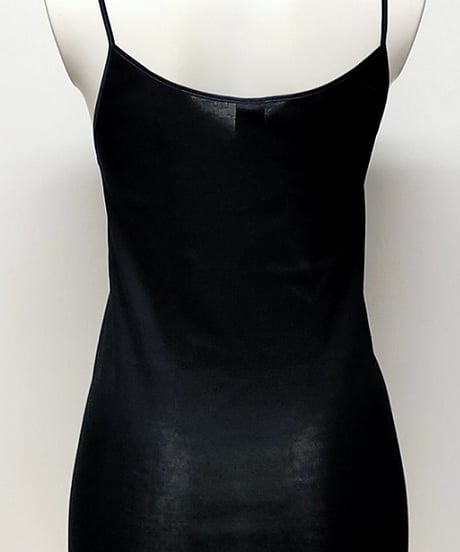 【MORETTA】№401レース付き Filoscozia® コットンキャミソール