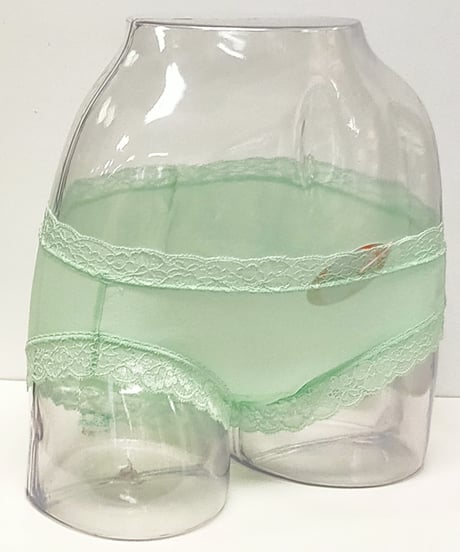 Mサイズ【ランジュ ド アッシュ】　ヒップハングコットン混紡ショーツ No3507