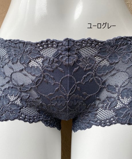 Lサイズ〖ツェルマット№1064〗オールレースヒップハングショーツ