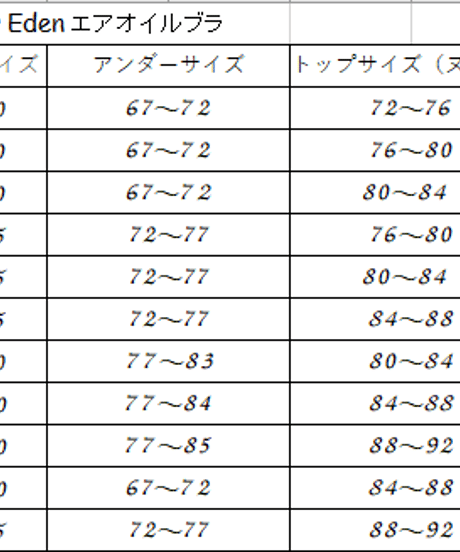NEW アフターエデン エアオイル内蔵シームレスブラ