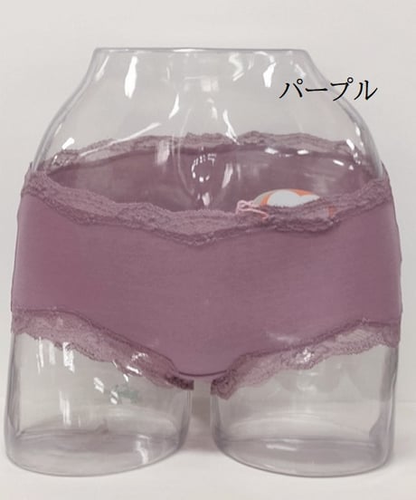 Mサイズ【ランジュ ド アッシュ】　コットン(95％)ショーツ 016008 日本製