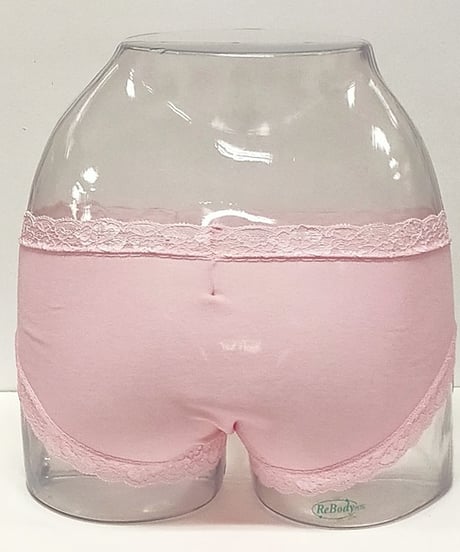 Mサイズ【ランジュ ド アッシュ】　ヒップハングコットン混紡ショーツ No3507