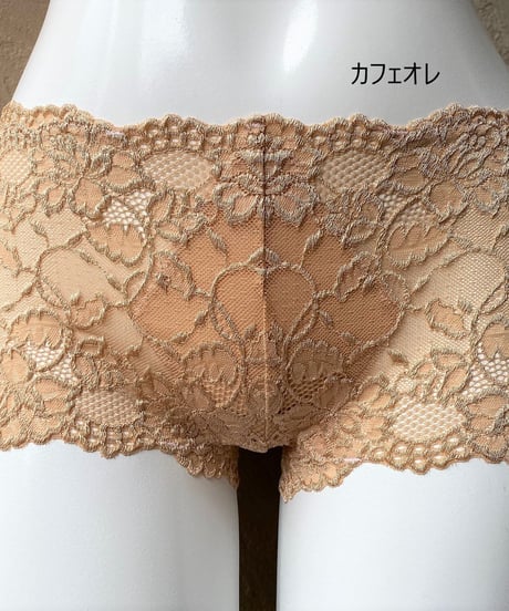 Mサイズ〖ツェルマット№1064〗オールレースヒップハングショーツ