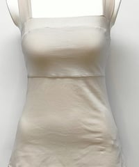 【ツエルマット 】オーガニックコットンパット付きタンクトップ 日本製