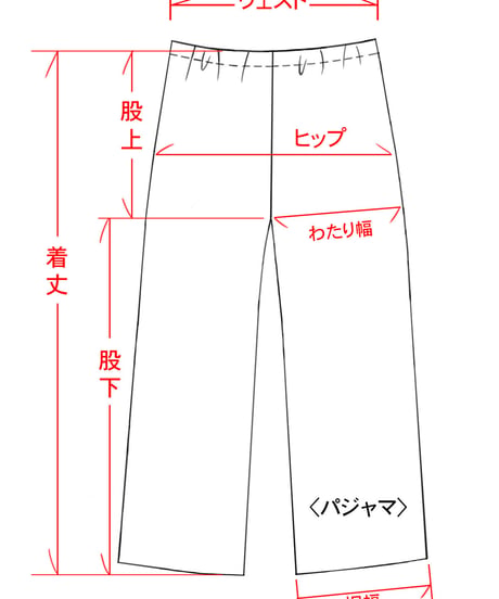 サイズ表