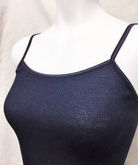 【MORETTA】№5306　シルクウール リブ編みキャミソール