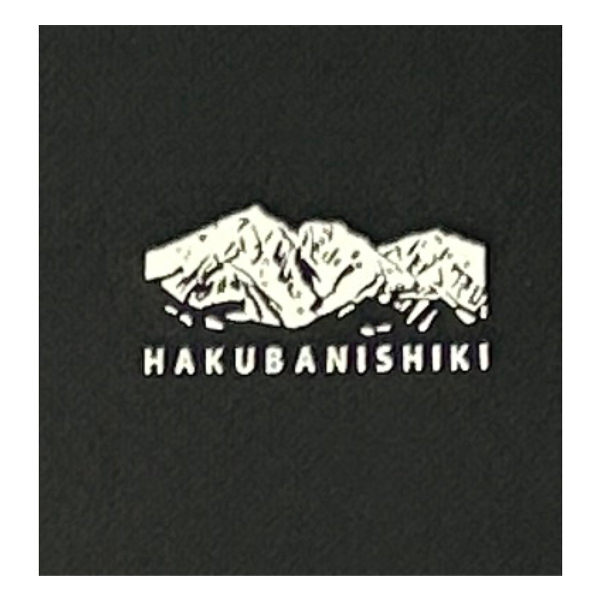   白馬　限定品 白馬錦オリジナル山並Tシャツ（black） | 【公式】白馬錦酒造