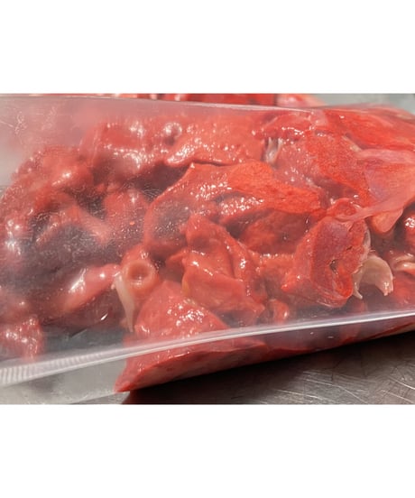 特選✨国産馬肉・馬肺デカミンチ🐴🥩200グラム🐶😃生食用✨生肉からのシングルフローズン🎉貴重過ぎです🌸