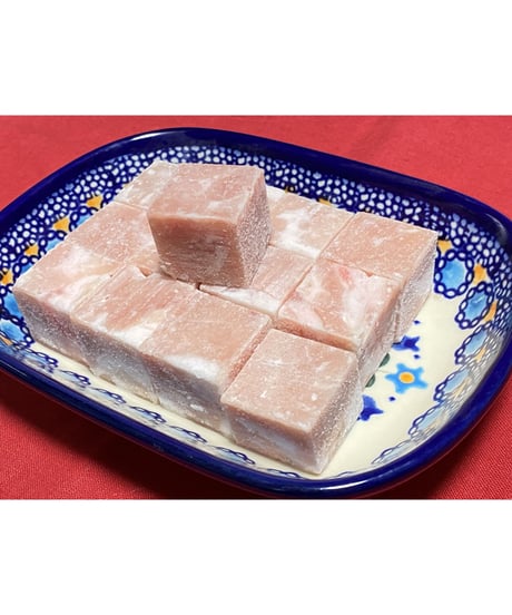 豚さんの膵臓🐷伝説のスクエアカット🌟500グラム🐶😃ここまでされてこのお値段🌸健康にとても美味しいです🌸消化酵素生でどうぞ🐥加熱でも立派なご飯です🐶👩🌸