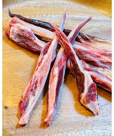 またやばい子発見💡厳選🎉鹿肉🦌ほんとに幻の鹿バラ先軟骨300g🐶😃おやつやデザートでみんな大好き❣️🐶かたまって量があるのはとても珍しい✨🍪激レアです楽しみッ🐶👩🌸