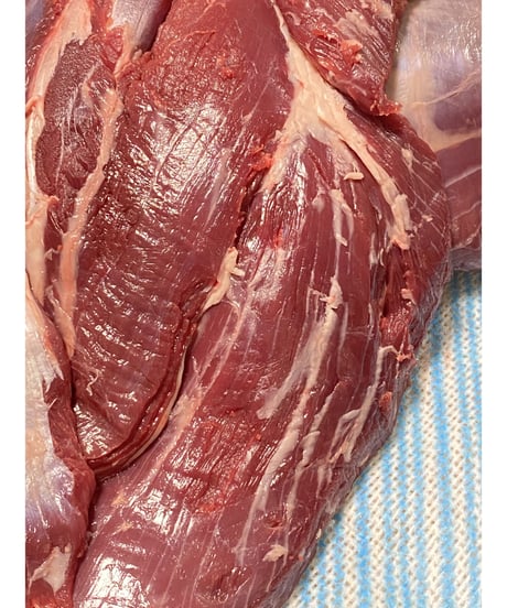 バージョン2⭐️鹿肉かたまり🦌うで・ネック🥩幻の1キロパック🐶😃ジャーキー作りにも最適✨毎日のご飯🥩に嬉しい👏🐶👩🎉
