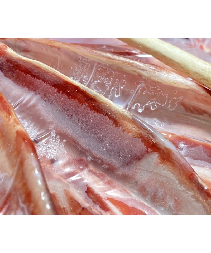 【柔らかめの骨】バリバリ食べれる　鹿胸骨ジャーキー　※脂あります 柔らかめの骨】バリバリ食べれる 鹿胸骨ジャーキー ※脂あります