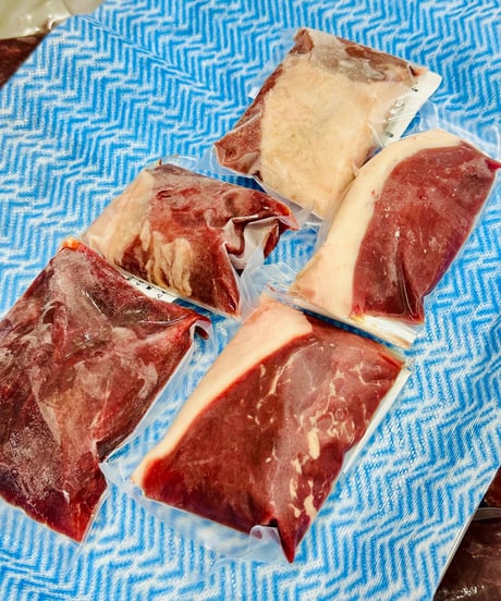 お得用㊗️特選✨伝説と幻のヒグマ肉🐻500g〜🐶😃ジビエの王様KINGoftheKING🤴ハンター間でしか取引きされない本物のlegend✨浪漫をお楽しみください🐶👩🌸