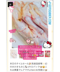 高級国産鴨✨幻の水かきもみじ🦆1キロ🐶😃これは貴重でレアですよね🎁ごはんでもおやつでも🐶👩🌸