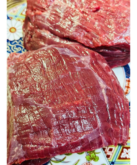 特選国産馬肉🐴かたまり馬肉🥩1キロパック🐶😃一応小分け🎉生肉からのシングルフローズン🌟基本的に軽種馬赤身品種脂はない🐶👩🌸