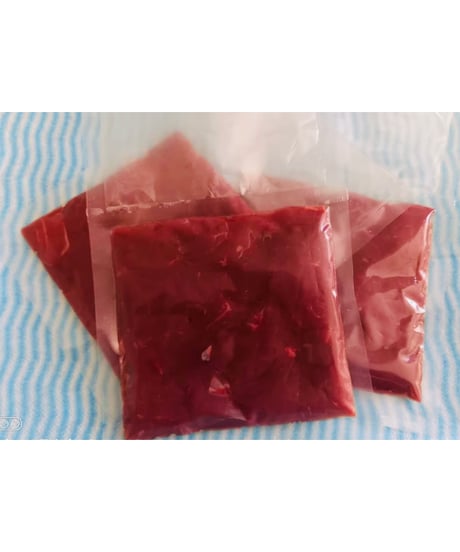 🥩鹿肉みんち100gパック🦌おひとつからお求め頂けます🐶😃100g小分けパックされてるのでお使いになる分だけをさっと流水解凍できて無駄にならずにとても重宝する予感🌸楽しみッ🐶👩🎉