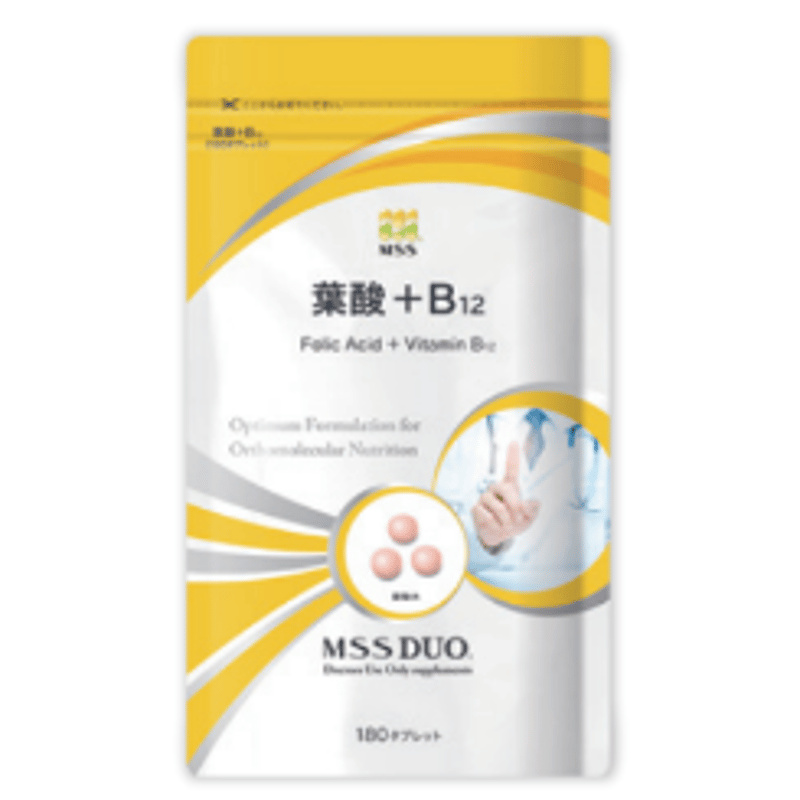 葉酸＋B12（MSS） | TDC Beauty and Healthcare