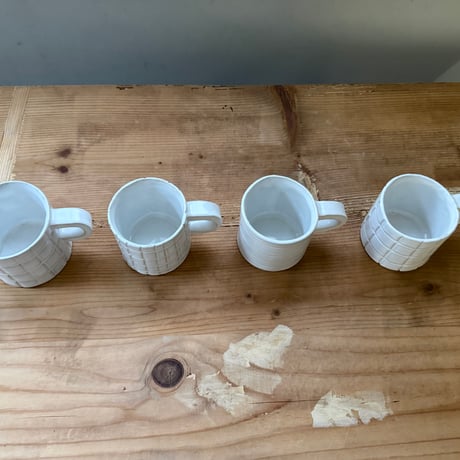 Birbira / Check mug Ssize (chubby)