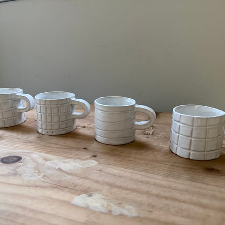 Birbira / Check mug Ssize (chubby)