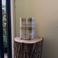 Birbira×qualia glassworks / Bottle vase with ce