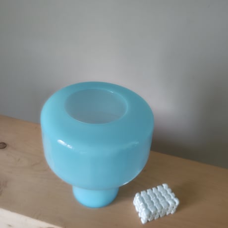 Birbira × qualia glassworks / 凸shape glass vase