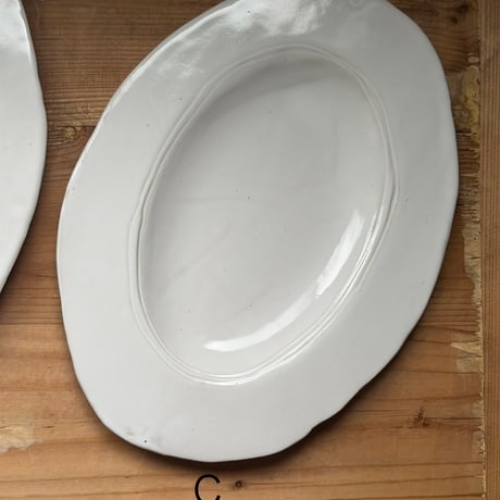 Birbira / Oval plate /