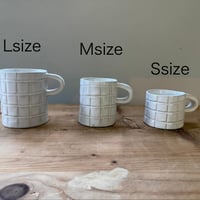 Birbira / Check mug Lsize (big)
