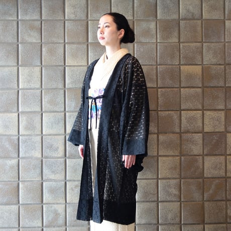 薄羽織「ラッセルレース／クロ」