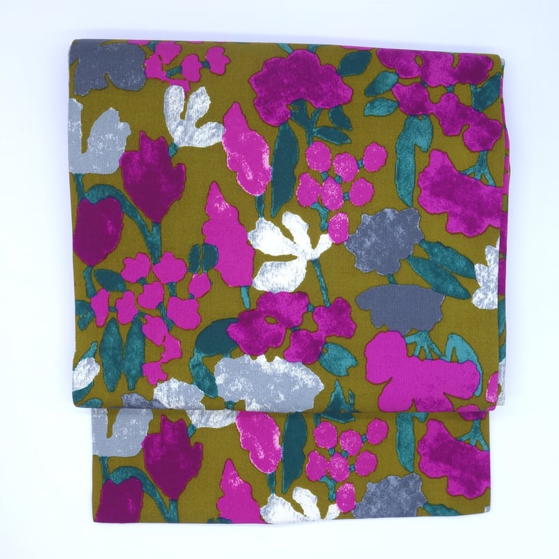 名古屋帯「花の森／ピンク」 | 着物ショップKosode