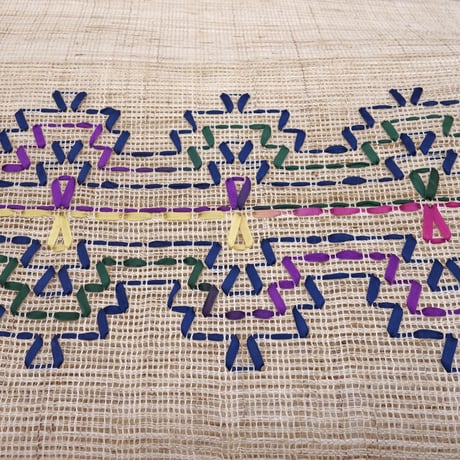 夏なごや帯「スエーデン刺繍」