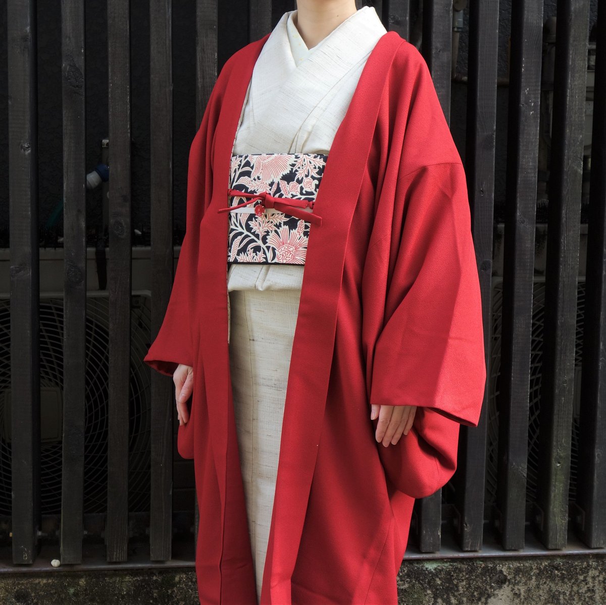 【sii】羽織オーダー アムンゼン袷羽織／エンジ | 着物ショップKosode