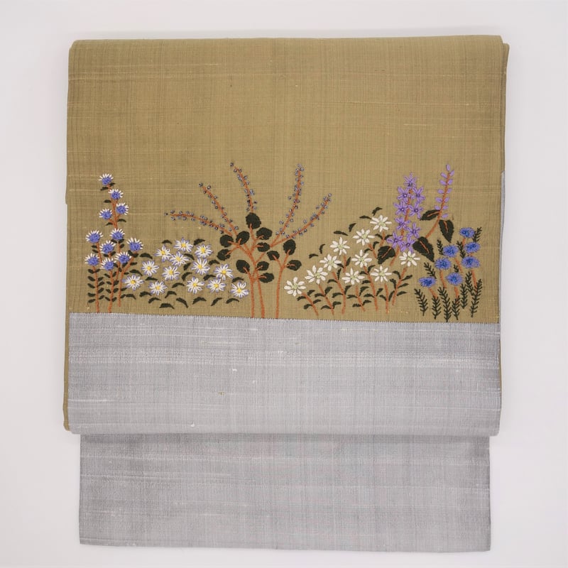 名古屋帯「金銀ハギ刺繍」 | 着物ショップKosode 名古屋帯「金銀ハギ刺繍」 | 着物ショップKosode