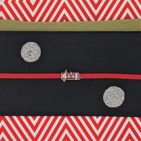 名古屋帯「ビーズ刺繍」