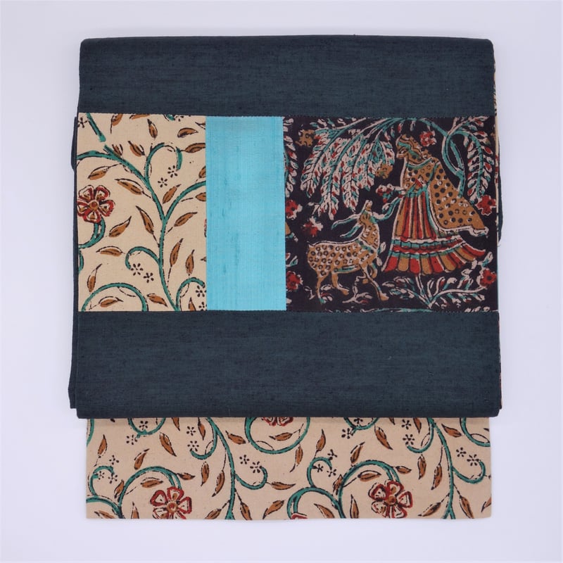 名古屋帯「更紗ハギ／物語」 | 着物ショップKosode