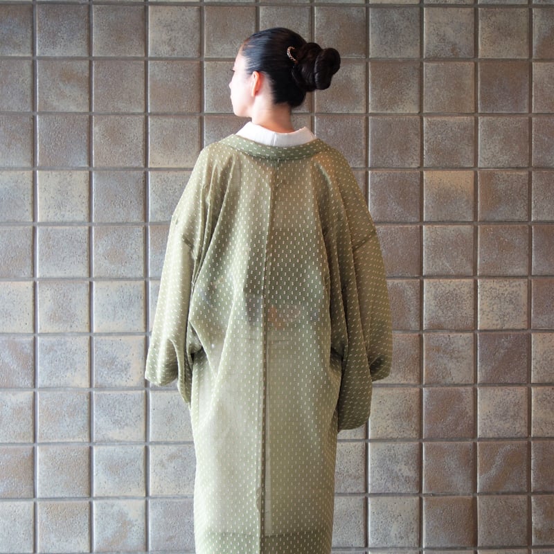 go to hollywood 薄手羽織　新品 G-1204】京都 衿秀製 羽織紐 丸組 鴇浅葱色×白色（新品） - 銀座きもの