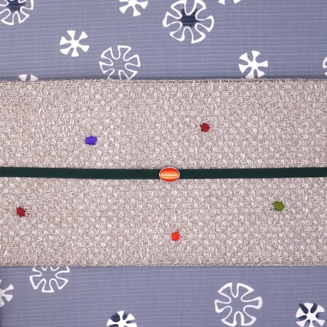 半巾帯「カラミドット刺繡」