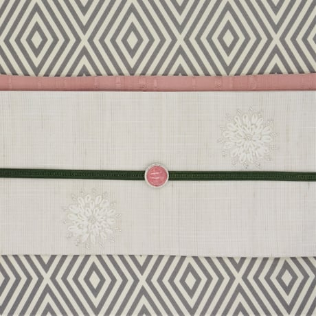 名古屋帯「白地白花刺繍」