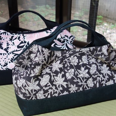 【ハナハナ】和装バッグ kosode クラッシュバッグ ハナハナ様専用】和装バッグ kosode クラッシュバッグ