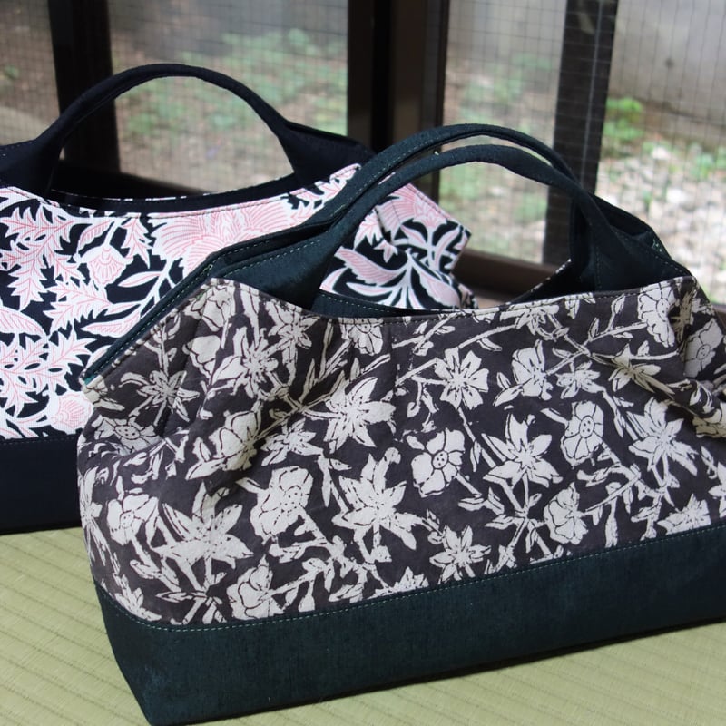 ハナハナ】和装バッグ kosode クラッシュバッグ クラッシュ