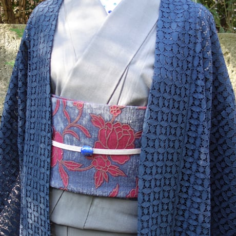 半巾帯「ワイルドバティック」